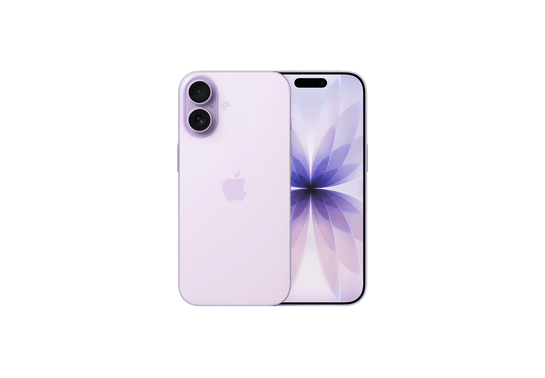 Телефон Apple iPhone 17 512 ГБ, nano SIM + eSIM, цвет: лавандовый (Lavender)
